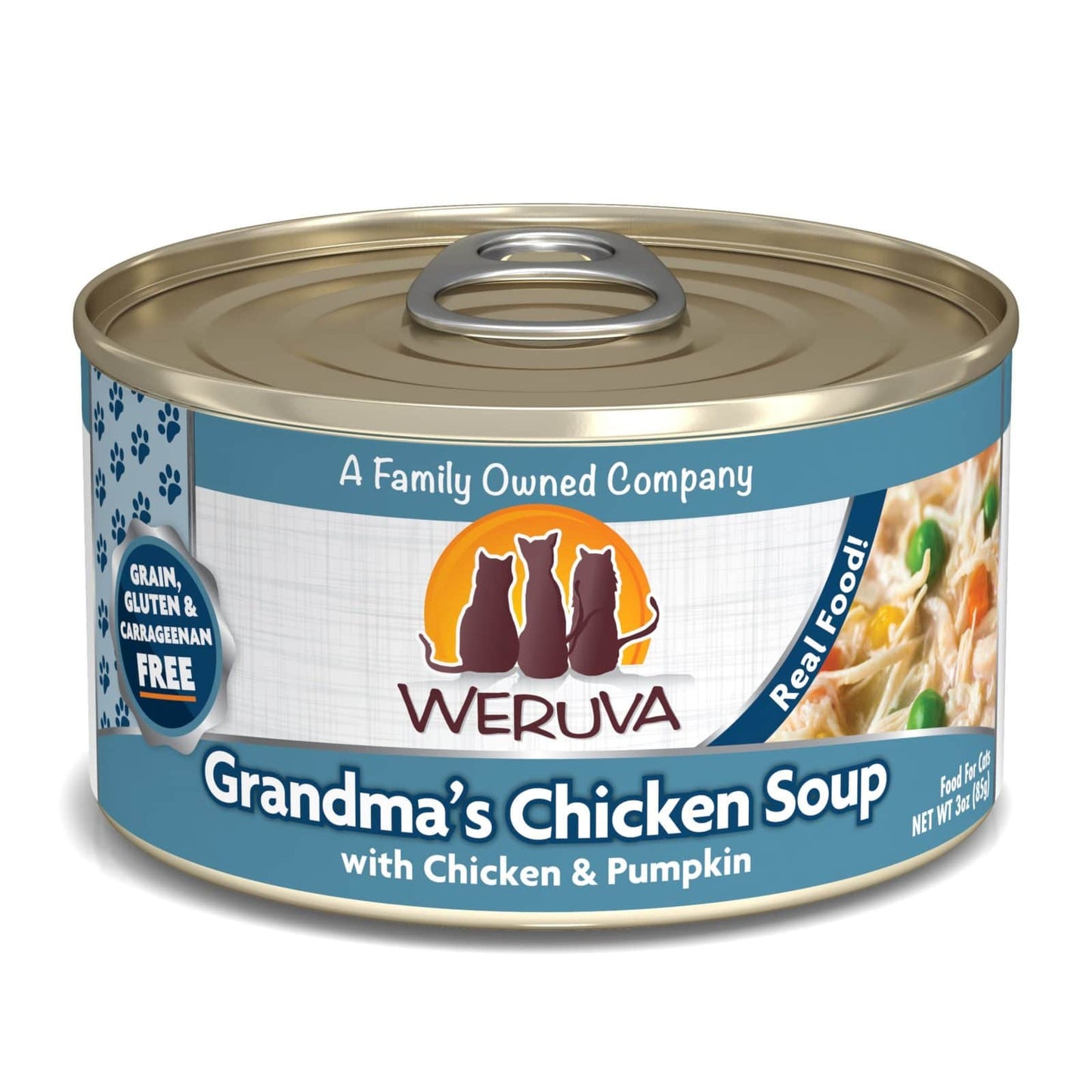 Weruva Grandma's Chicken Soup with Chicken and Pumpkin, Wet Cat Food