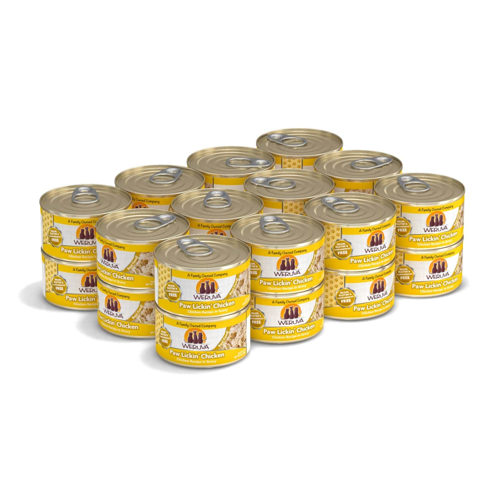 Weruva Paw Lickin Chicken Canned Cat Food 3 oz Case of 24