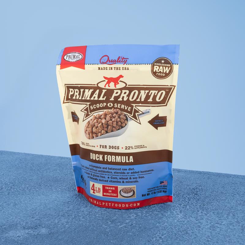 Primal pronto outlet frozen dog food