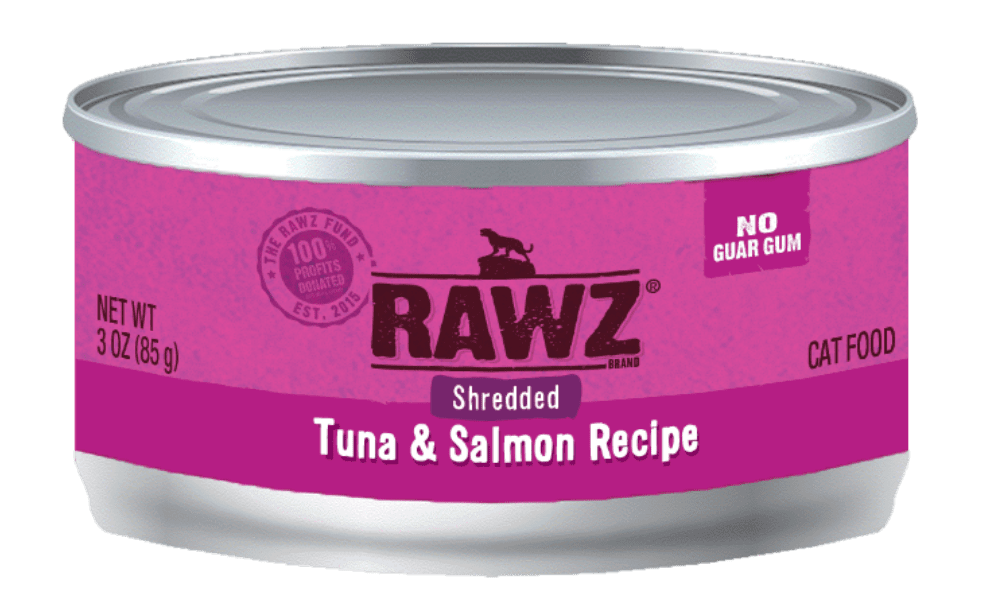 RAWZ® Shredded Tuna and Salmon Recipe, Wet Cat Food