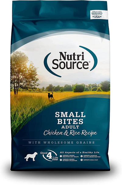 NutriSource® Adult Small Bites Chicken & Rice Dry Dog Food