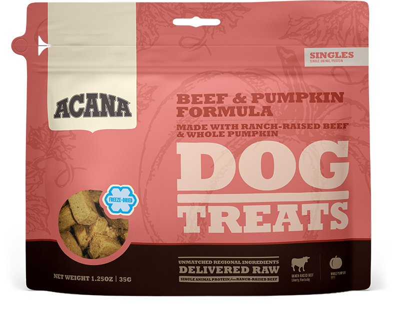 Acana Freeze-Dried Beef & Pumpkin Dog Treats