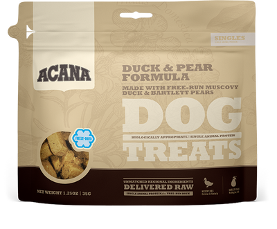 Acana Freeze-Dried Duck & Pear Dog Treats