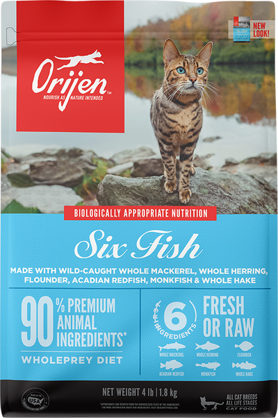 ORIJEN® Six Fish Dry Cat Food