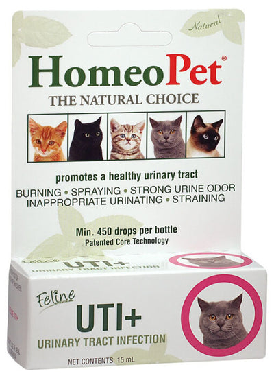 HomeoPet Feline UTI+, 15-ml