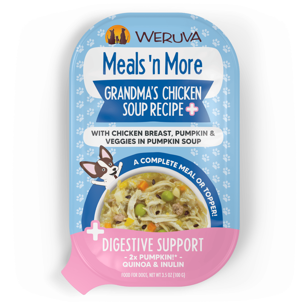 Weruva Meals 'n More Grandma's Chicken Soup Recipe Plus 3.5-oz, Wet Dog Food