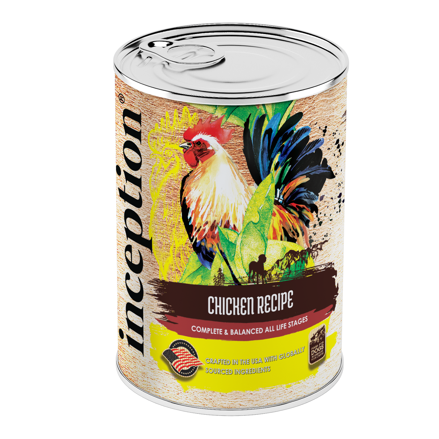 Inception® Chicken, Wet Dog Food, 13-oz Case of 12