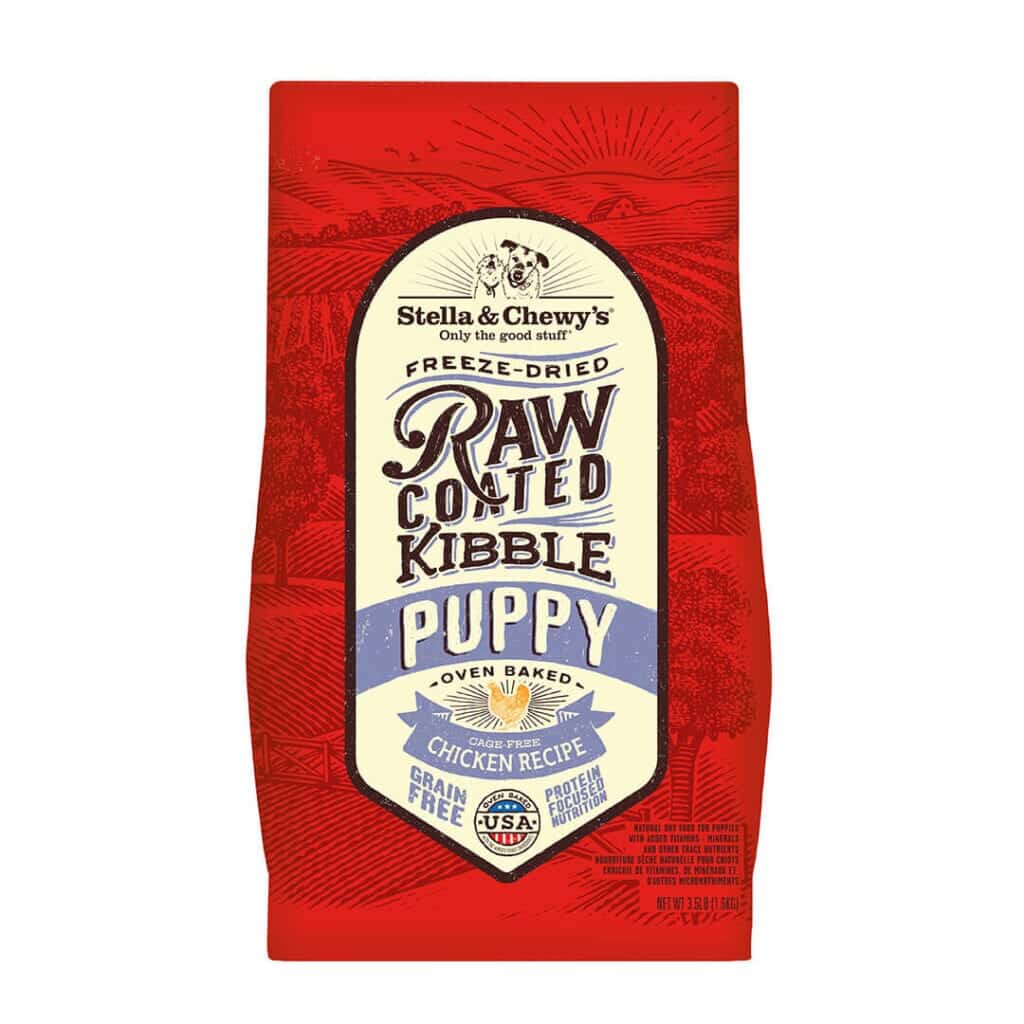 Stella & Chewy's Raw Coated Grain Free Puppy Cage Free Chicken Dry Dog Food