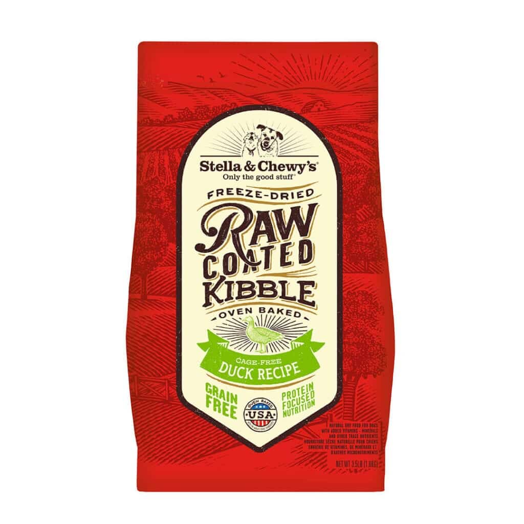 Stella & Chewy's Raw Coated Grain Free Cage Free Duck Dry Dog Food