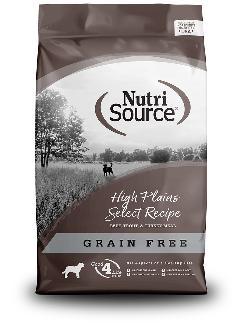Nutrisource High Plains Select Grain Free Dry Dog Food