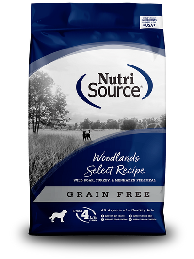 Nutrisource Woodlands Select Grain Free Dry Dog Food
