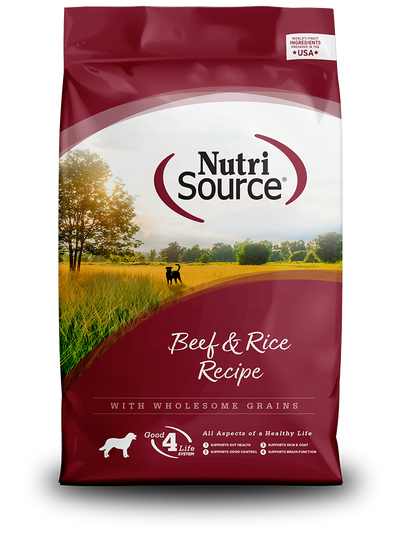 Nutrisource Beef & Rice Dry Dog Food