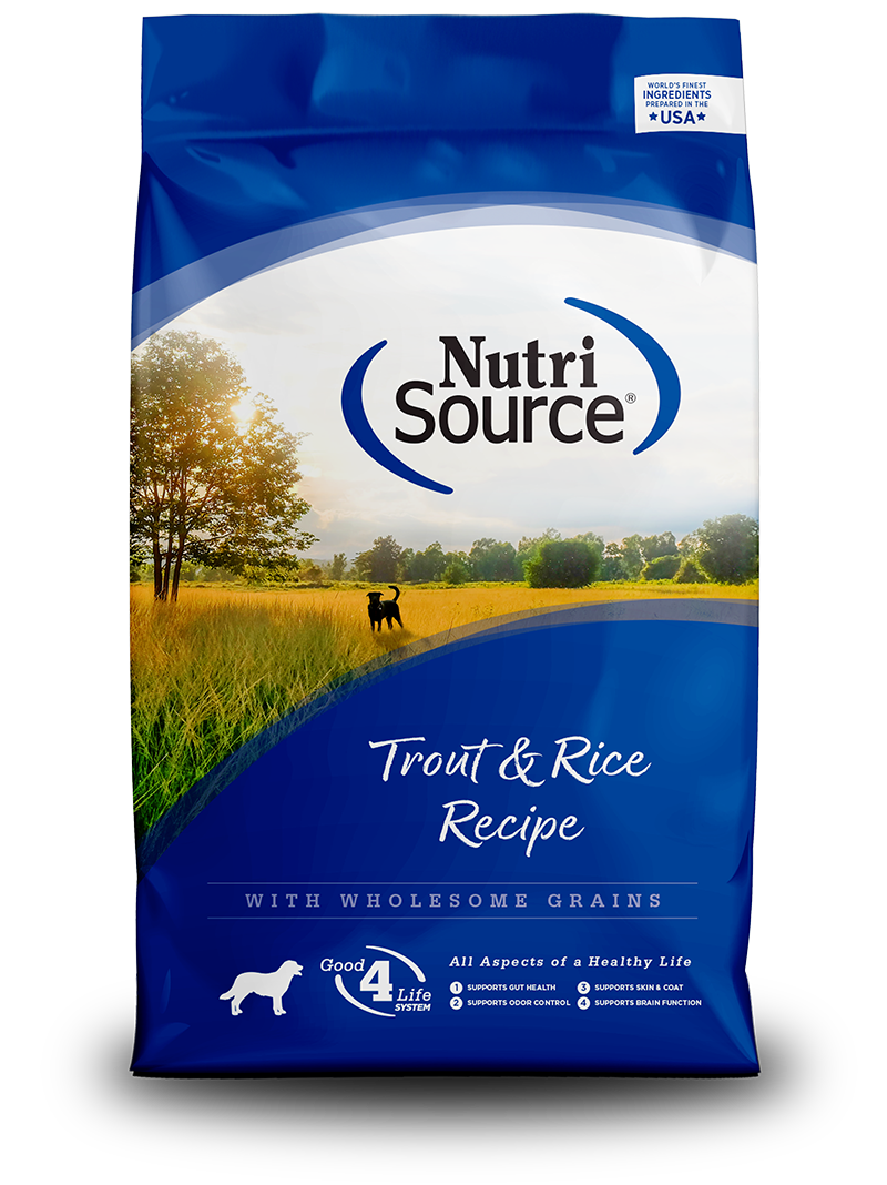 Nutrisource Trout & Rice Dry Dog Food