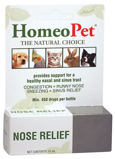 HomeoPet Nose Relief, 15-ml
