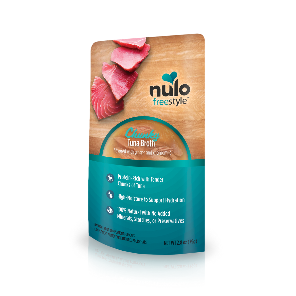 Nulo Freestyle Chunky Tuna Broth 2.8-oz, Cat Meal Topper
