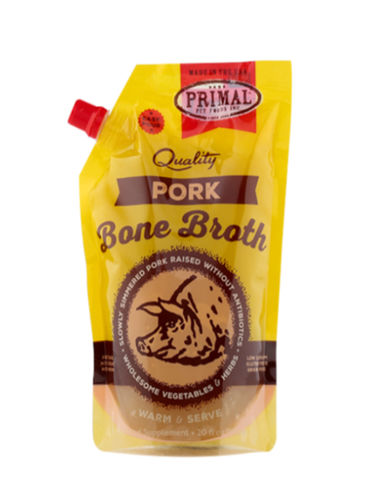 Primal Bone Broth Pork, 20-oz