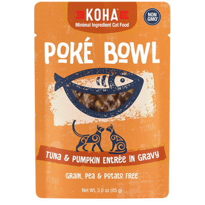 Koha Poké Bowl Tuna And Pumpkin Entrée In Gravy 3-oz , Wet Cat Food