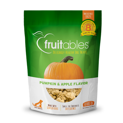 Fruitables Baked Pumpkin & Apple 7-oz, Dog Treat