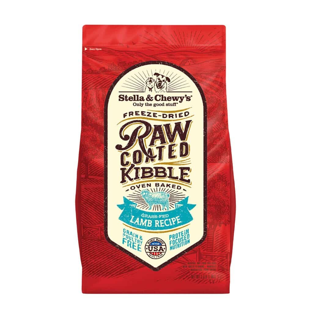 Stella & Chewy's Raw Coated Grain Free Grass Fed Lamb Dry Dog Food