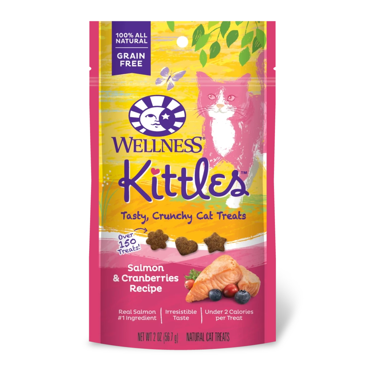 Wellness Kittles™ Salmon & Cranberries Recipe, Cat Treat