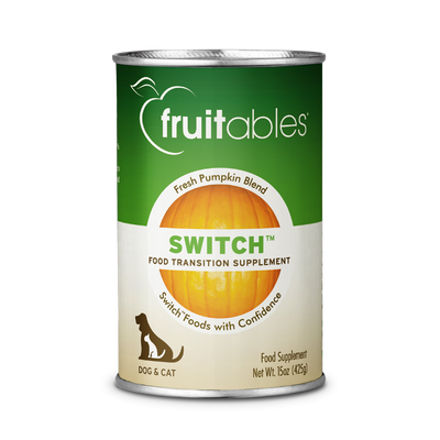 Fruitables Switch™ Food Transition Pumpkin Blend 15-oz, Pet Supplement