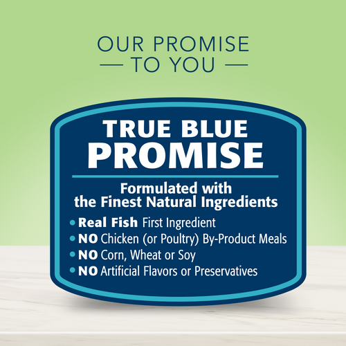 Blue Buffalo True Solutions Perfect Coat Natural Skin & Coat Care Adult Wet Cat Food, Whitefish, 3-oz Case of 24