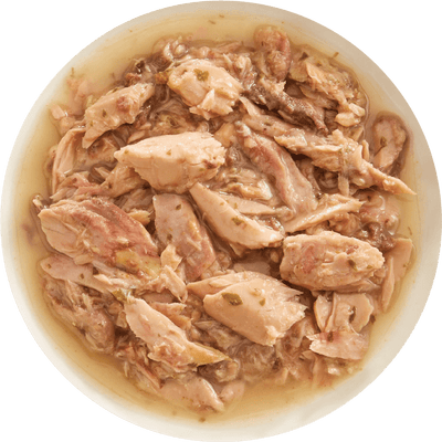 RAWZ® Shredded Salmon, Aku Tuna, and Tuna Oil Recipe 2.46-oz, Wet Cat Food