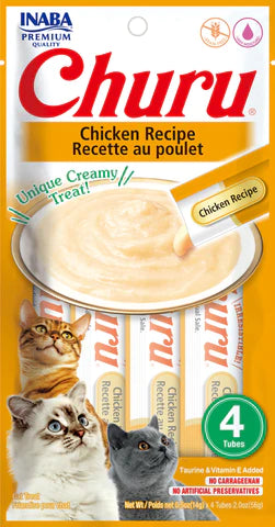 Inaba Churu Chicken Recipe 2-oz, Cat Treat