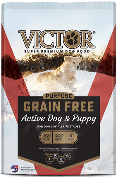 Victor Purpose Grain Free Active Dog And Puppy Dry Dog Food