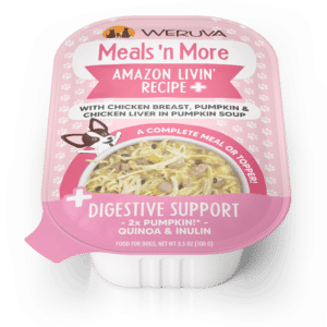 Weruva Meals 'n More Amazon Livin' Recipe Plus 3.5-oz, Wet Dog Food