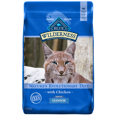 Blue Buffalo Wilderness High Protein, Natural Adult Indoor Dry Cat Food, Chicken