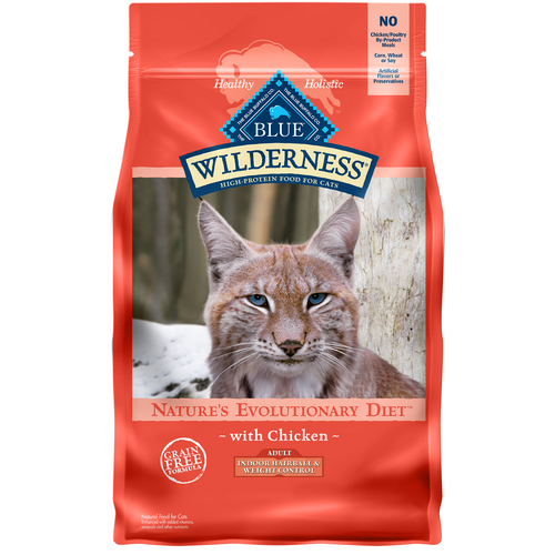 Blue weight shop management cat food