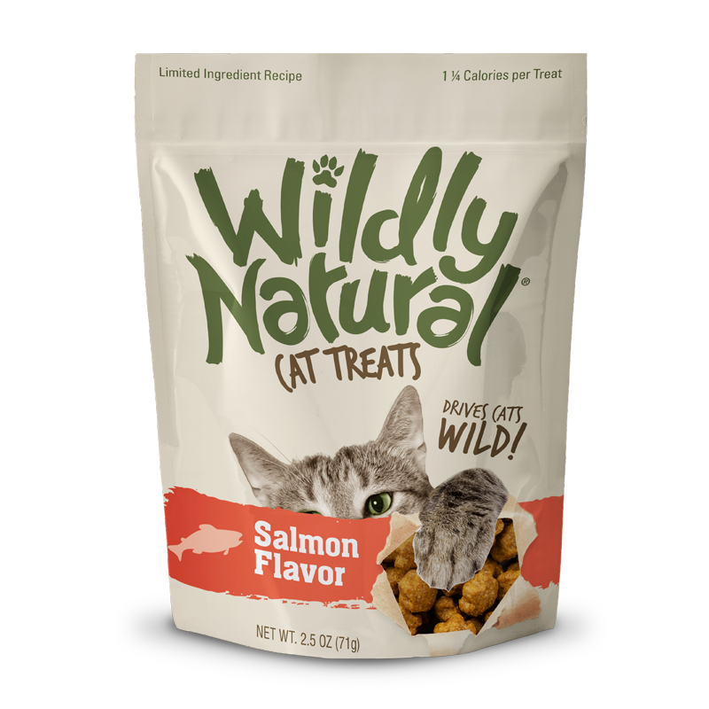 Fruitables Wildly Natural® Salmon 2.5-oz, Cat Treat