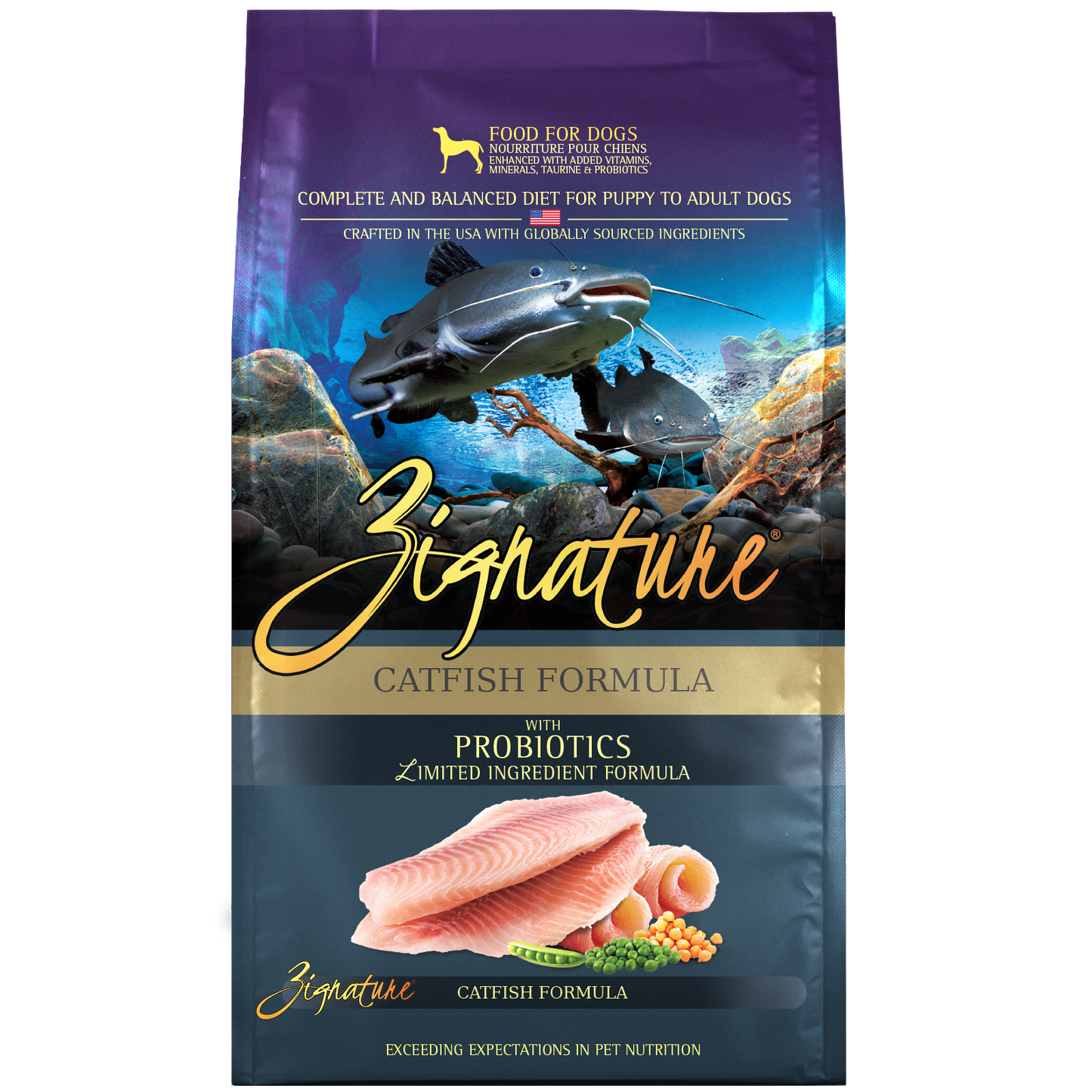Zignature Grain Free Limited Ingredient Catfish Dry Dog Food