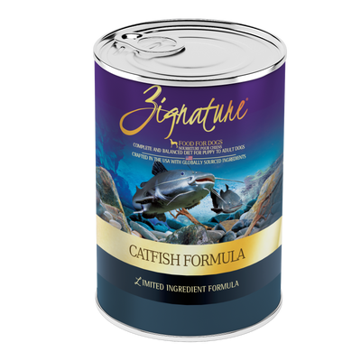Zignature® Catfish Formula, Wet Dog Food, 13-oz Case of 12