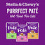Stella & Chewy's Wet Food for Cats - Purrfect Pate Cage-Free Turkey Recipe, 5.5-oz Case of 12
