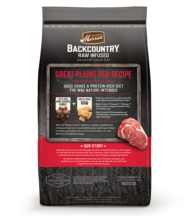 Merrick backcountry raw infused puppy recipe hotsell