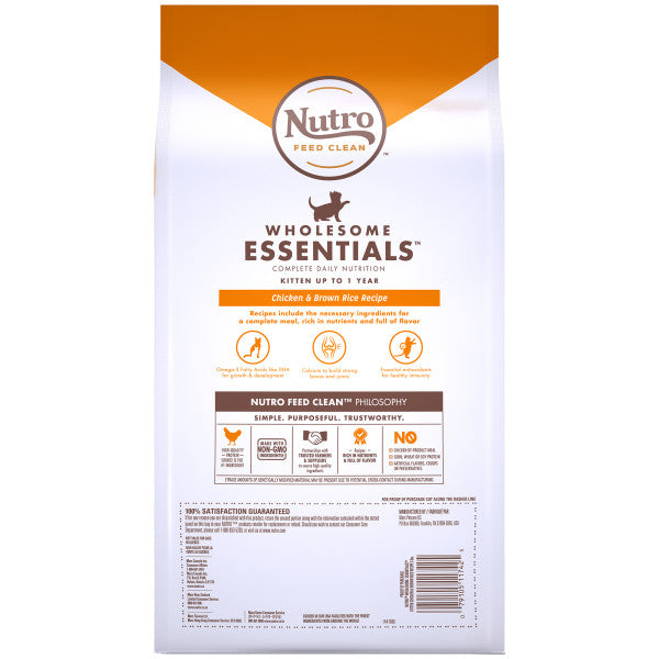 Nutro feed clearance clean cat food