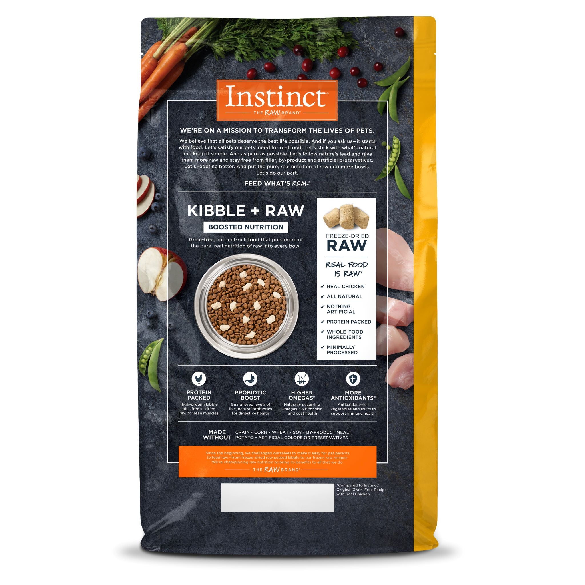 Instinct Raw Boost Chicken Dry Cat Food Anaheim Feed Pet Supply