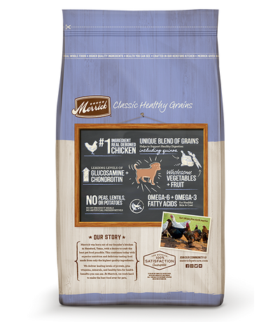 Merrick Classic Healthy Grains Puppy Recipe Dry Dog Food, 4-lb Bag