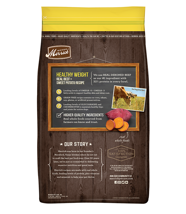 Merrick Healthy Weight 22-lb, Dry Dog Food