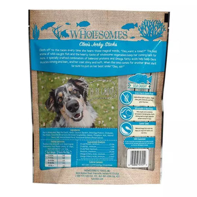 Wholesomes Cleo’s Jerky Sticks 25-oz Bag, Dog Treat
