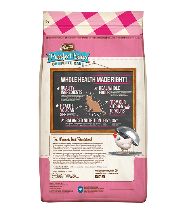 Merrick Purrfect Bistro Complete Care Sensitive Stomach Dry Cat Food