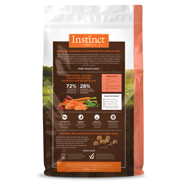 Instinct limited ingredient salmon hotsell dog food