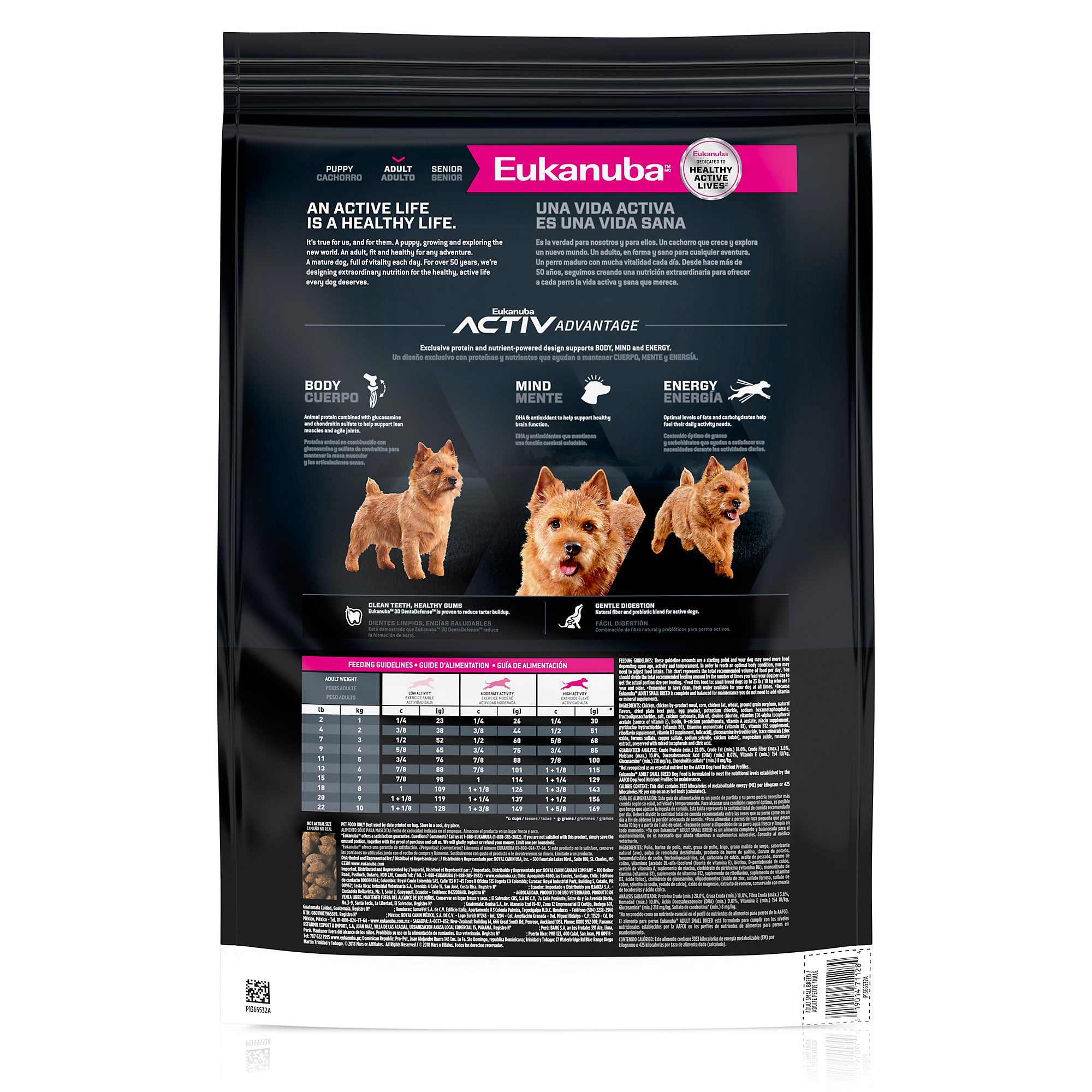 Eukanuba Adult Small Breed Dry Dog Food 4.5 lb Bag Anaheim