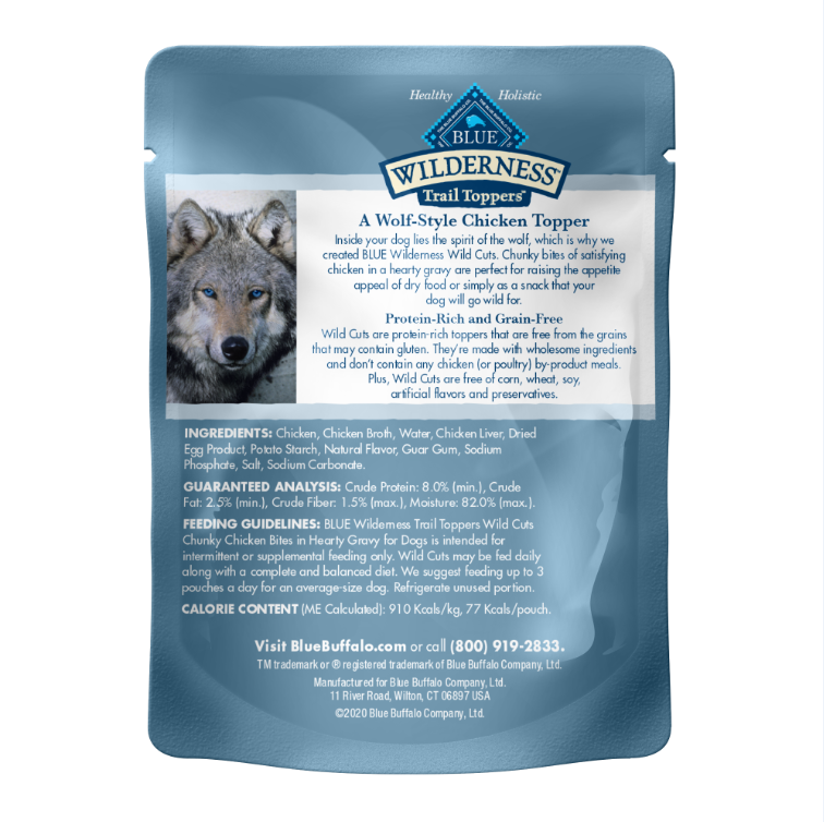Case of the clearance wild dog food