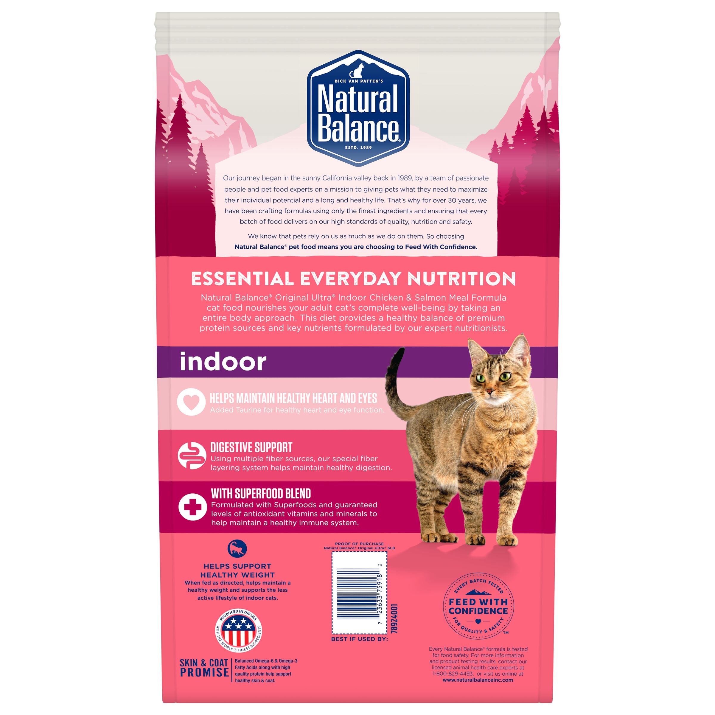 Natural balance indoor ultra cat food hotsell