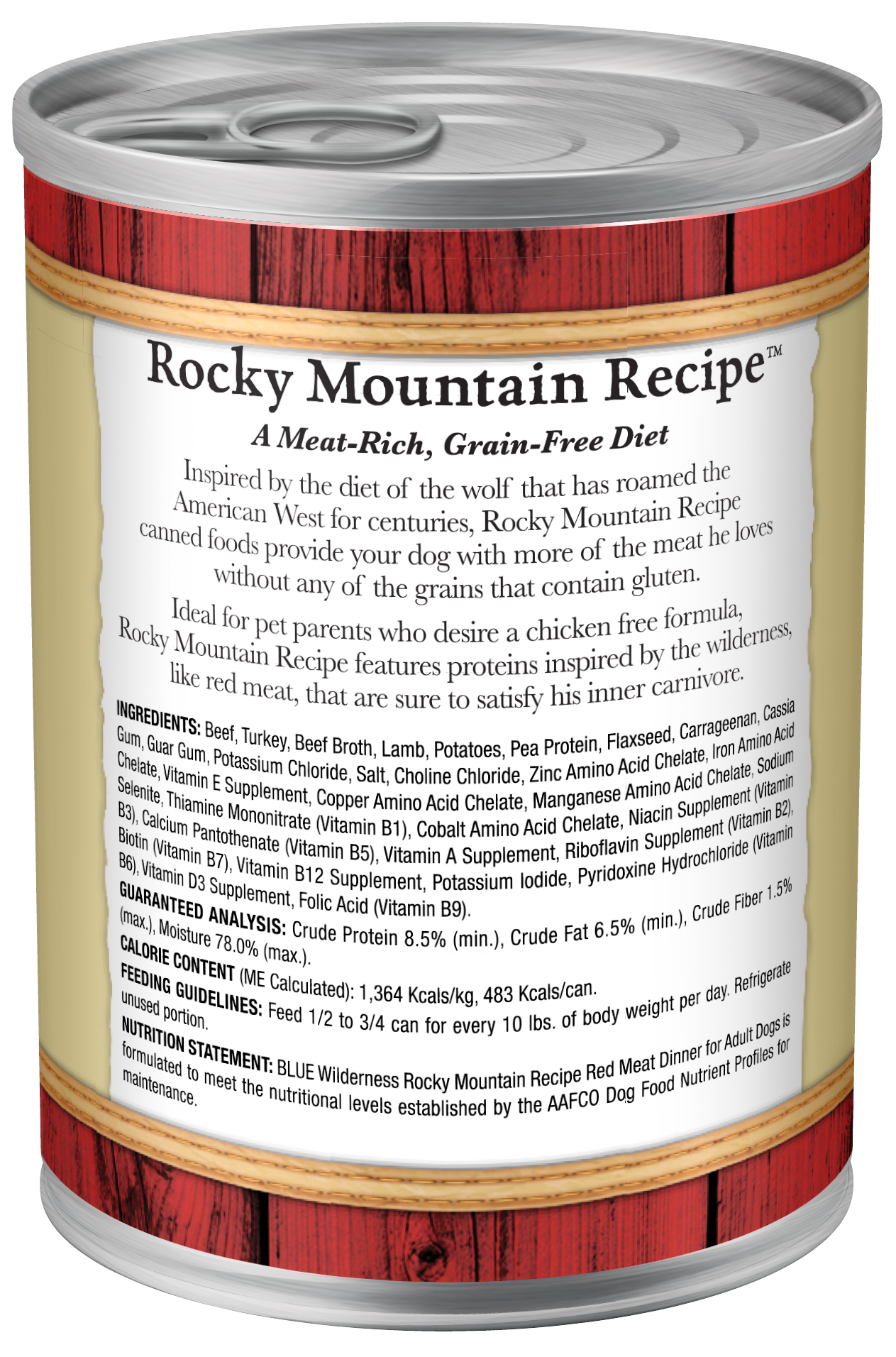 Blue wilderness rocky mountain recipe puppy deals