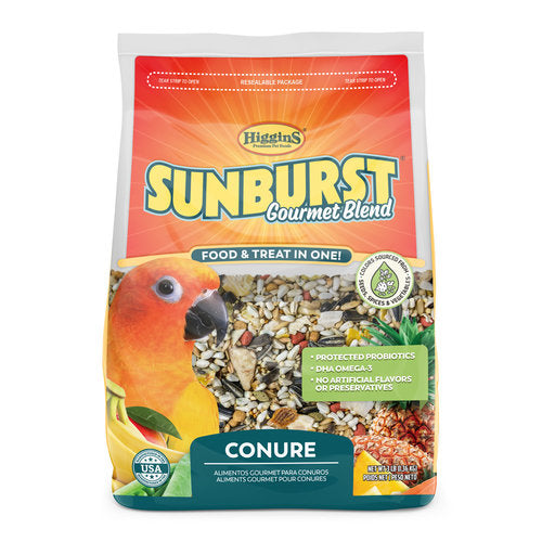 Higgins Sunburst Conure Food, 3-lb Bag