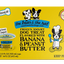 The Bear And The Rat Frozen Yogurt For Dogs And Cats, Banana And Peanut Butter Recipe, 4-pk